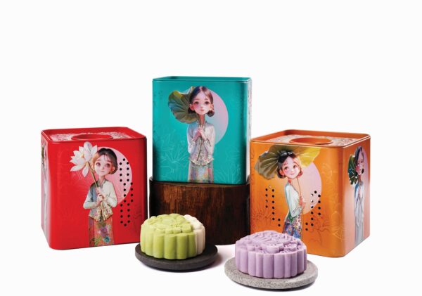 Rose Red Bean 玫瑰红豆沙 2pc/tin - Image 4