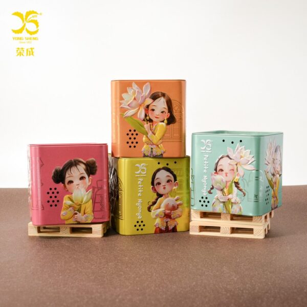 Rose Red Bean 玫瑰红豆沙 2pc/tin - Image 5